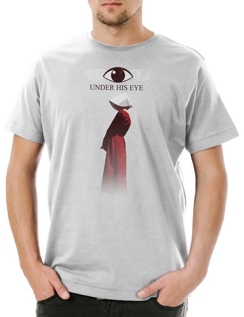 Urban Backwoods Print-Shirt Under His Eye Herren T-Shirt The Handmaid's Mar günstig online kaufen