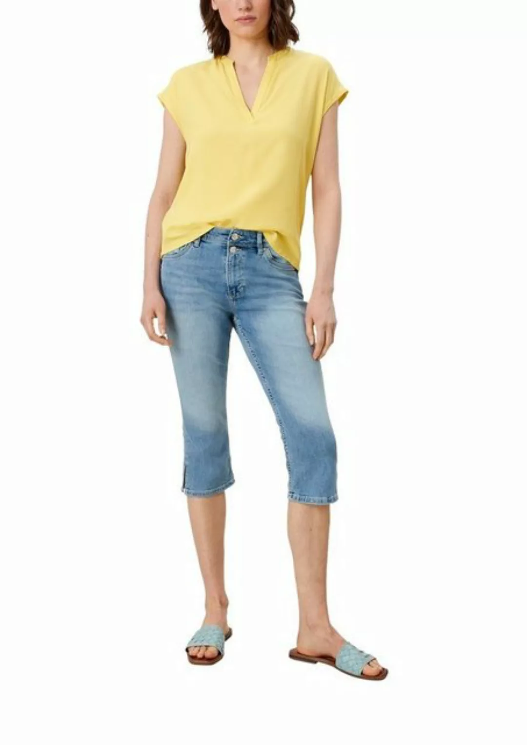 s.Oliver 3/4-Jeans (1-tlg) Plain/ohne Details günstig online kaufen