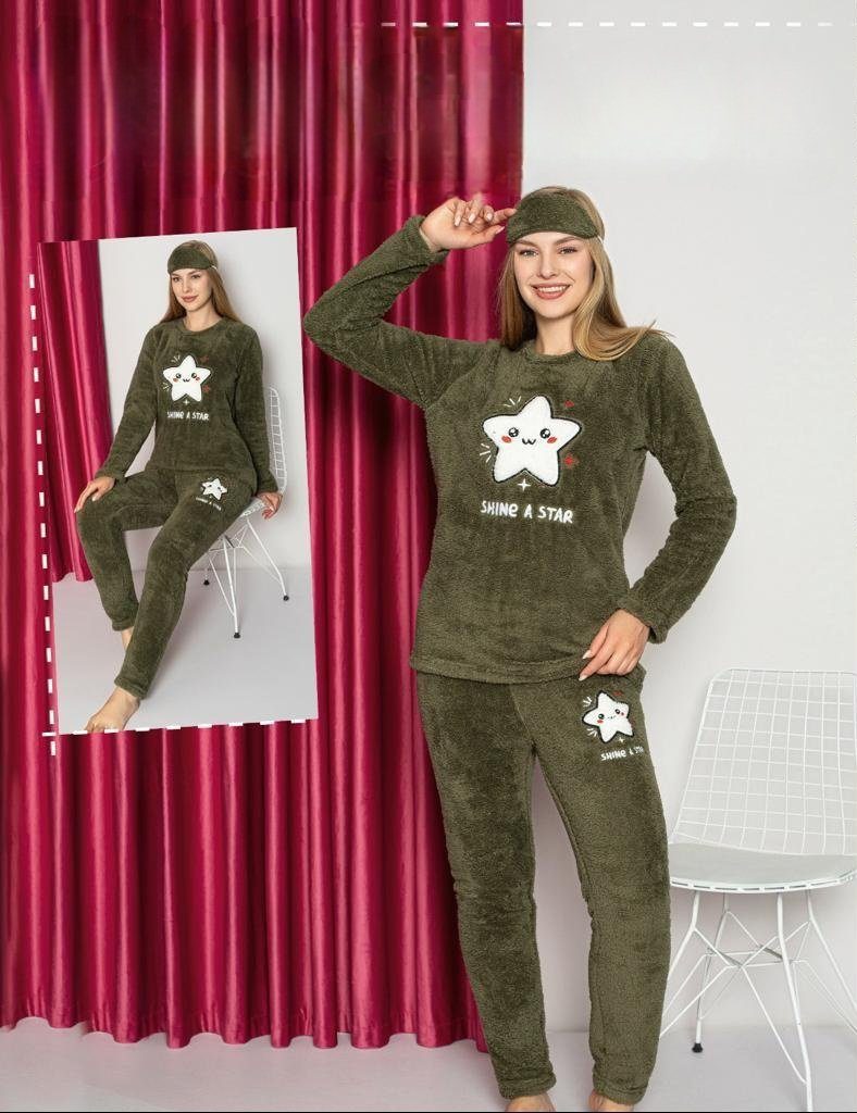 Selef Creation Pyjama Flauschige Pyjama Set günstig online kaufen