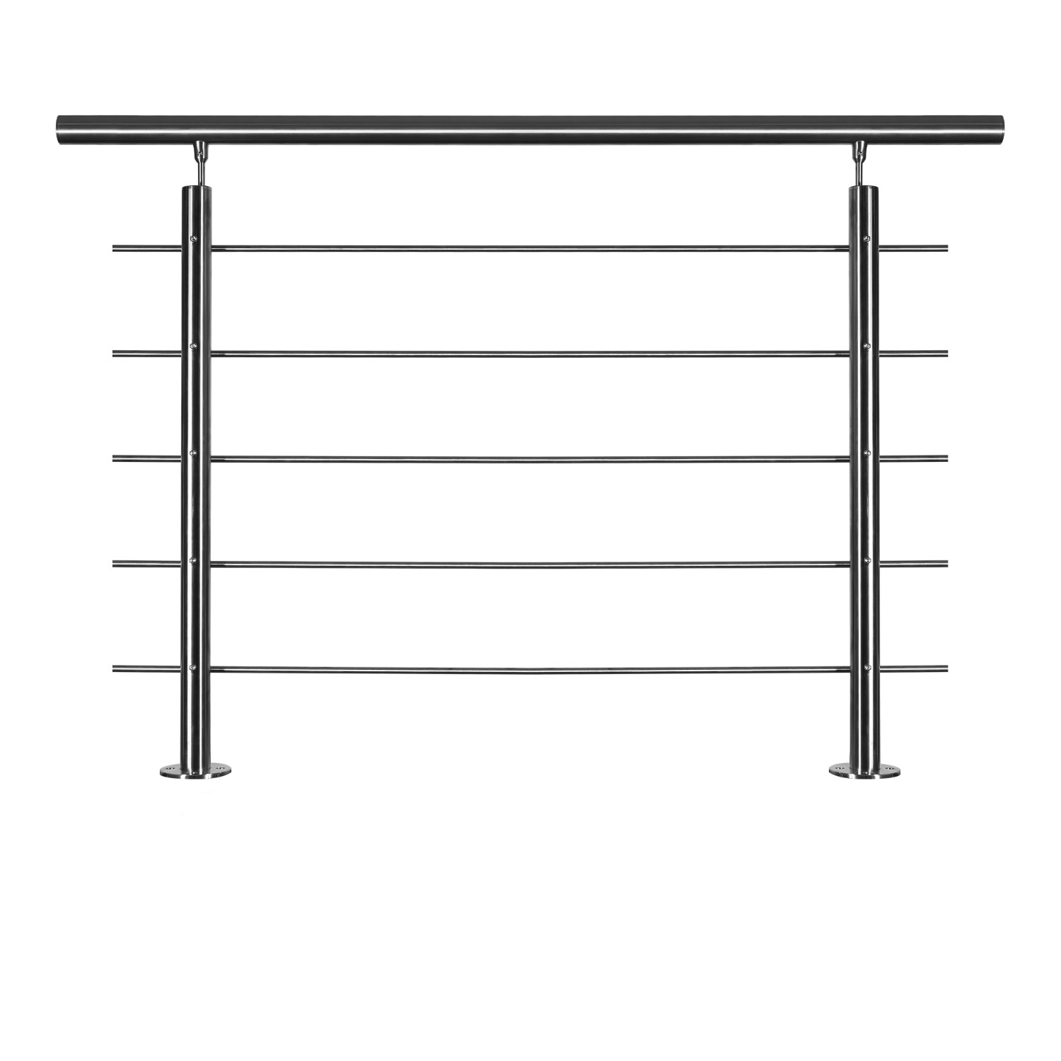 Treba Geländer-Set EB6 Seitliche Montage 150 cm Edelstahl V2A günstig online kaufen