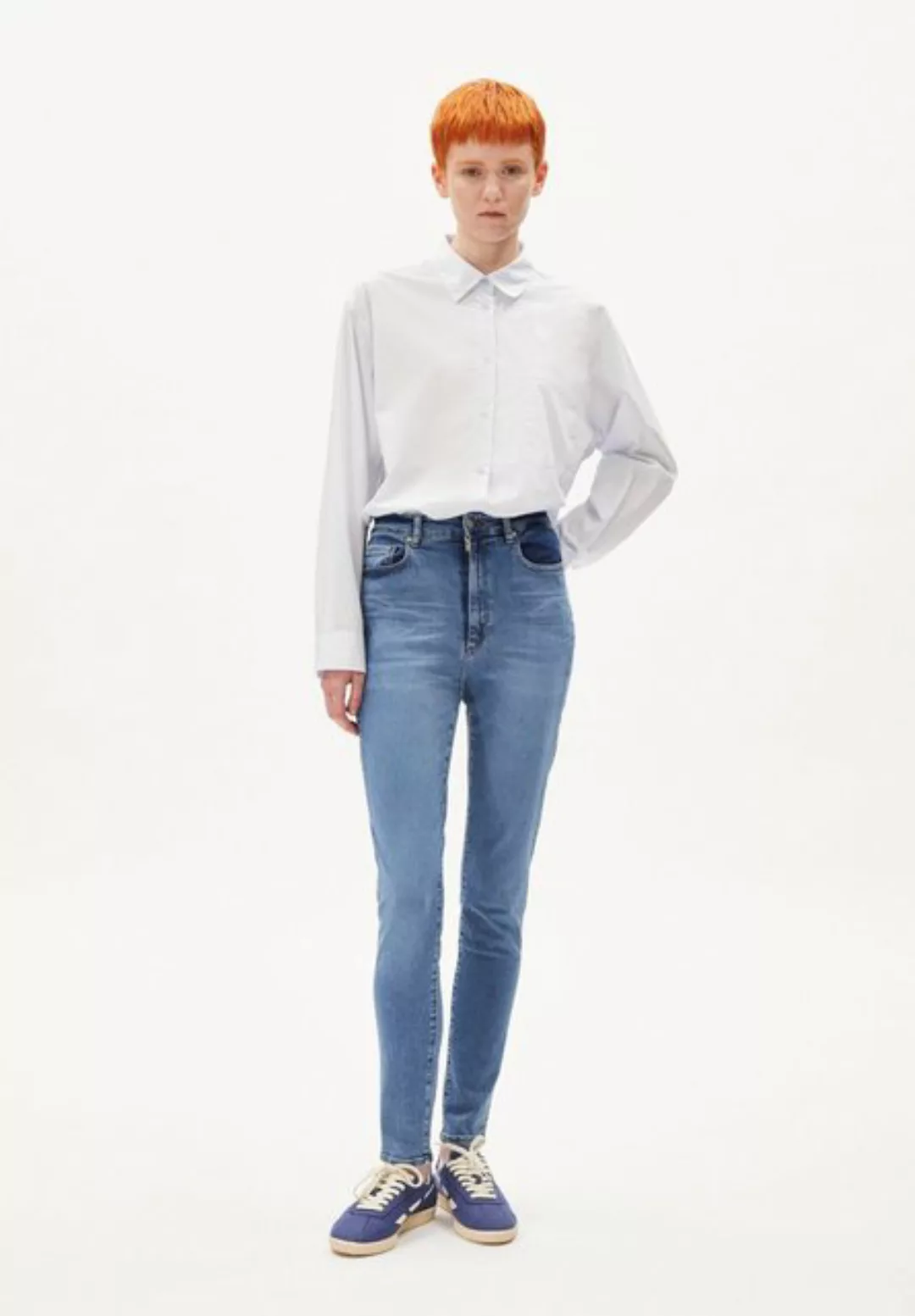 Jeans INGAA X STRETCH in sky blue von ARMEDANGELS günstig online kaufen