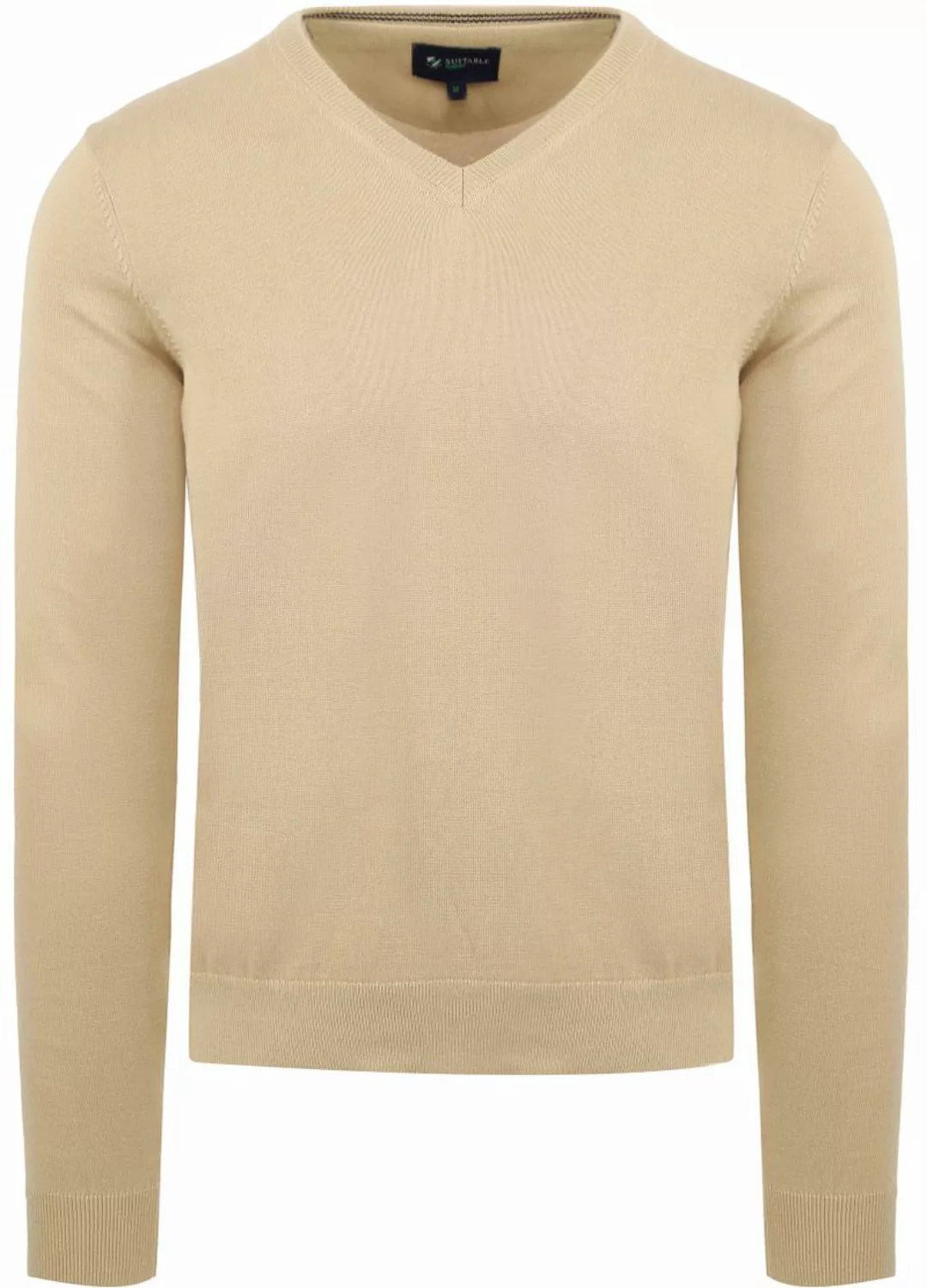 Suitable Respect Bio-Baumwolle Pullover Vinir Beige - Größe 3XL günstig online kaufen