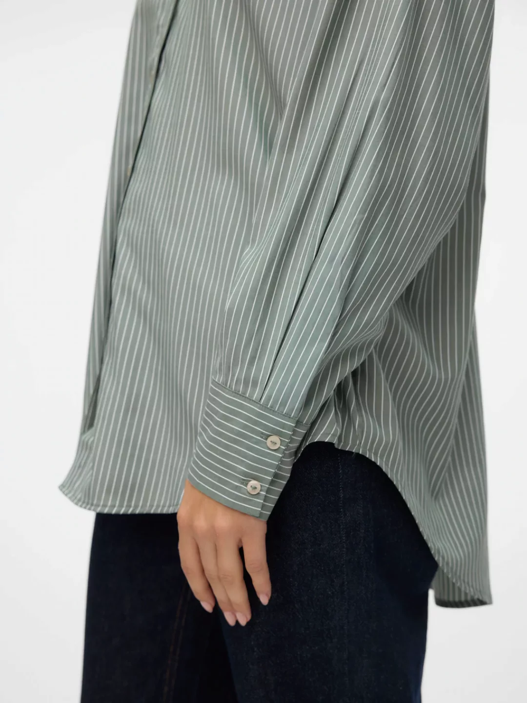 Vero Moda Langarmbluse "VMNORA LS OVERSIZE SHIRT WVN GA NOOS" günstig online kaufen