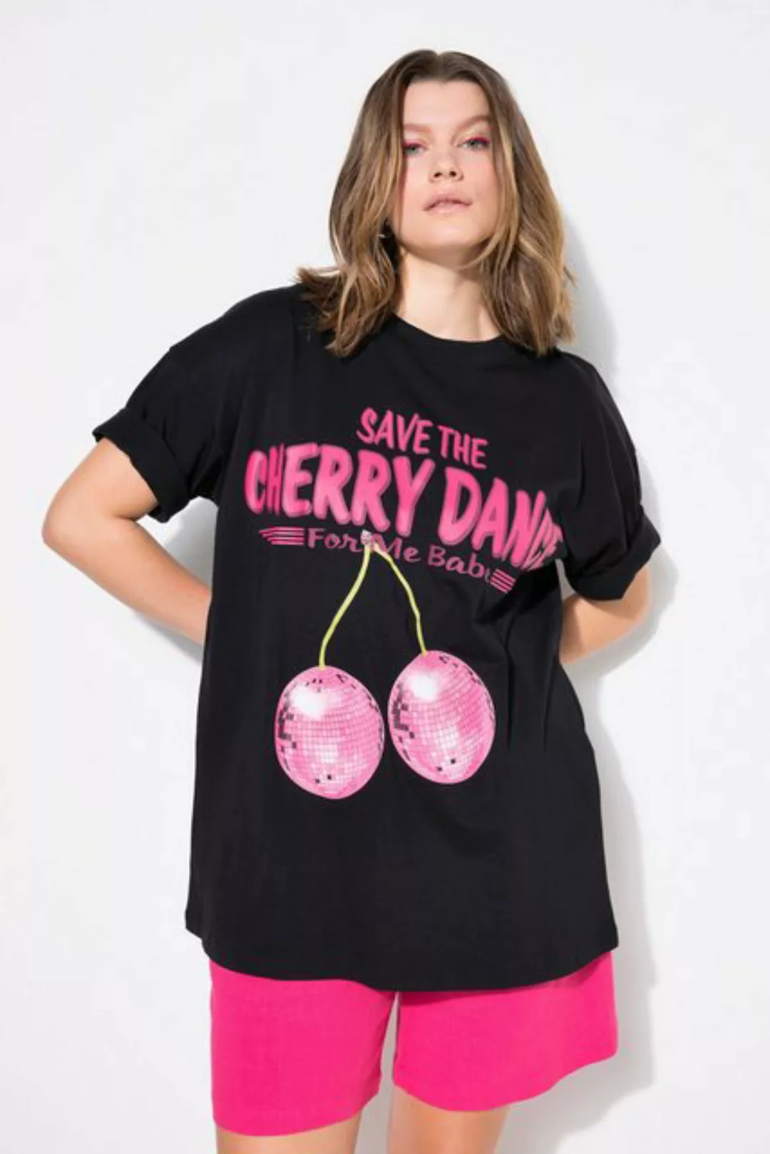 Studio Untold T-Shirt T-Shirt oversized Cherry-Print günstig online kaufen