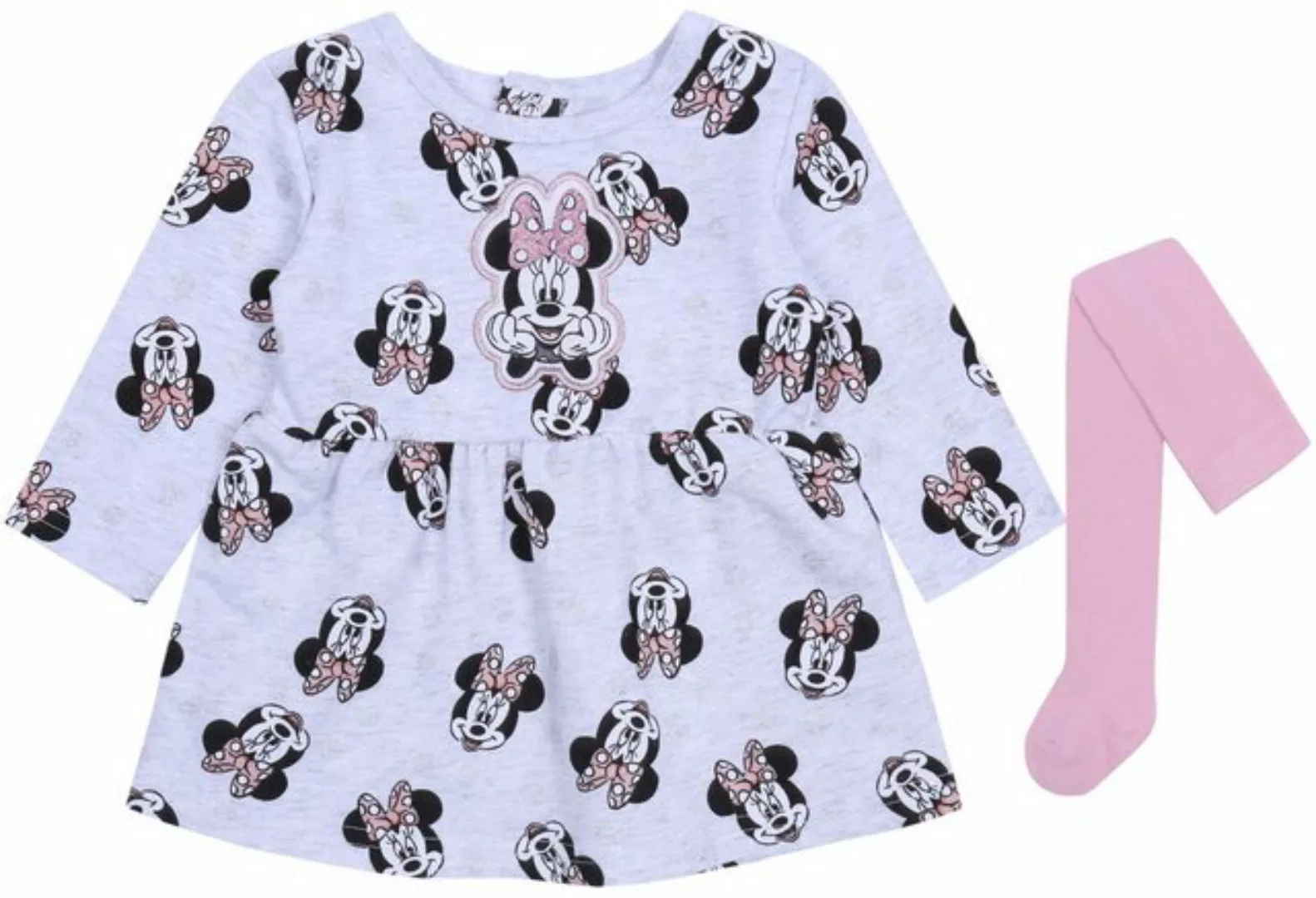 Sarcia.eu Druckkleid Graues Kleid+Strumpfhose Minnie Mouse DISNEY 12-18 Mon günstig online kaufen