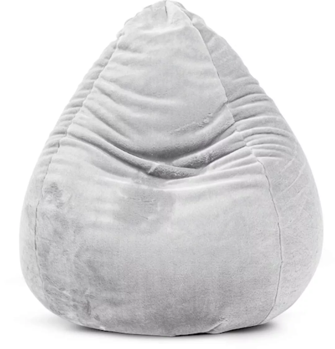 Sitting Point Sitzsack BeanBag Softy 220 l Grau günstig online kaufen