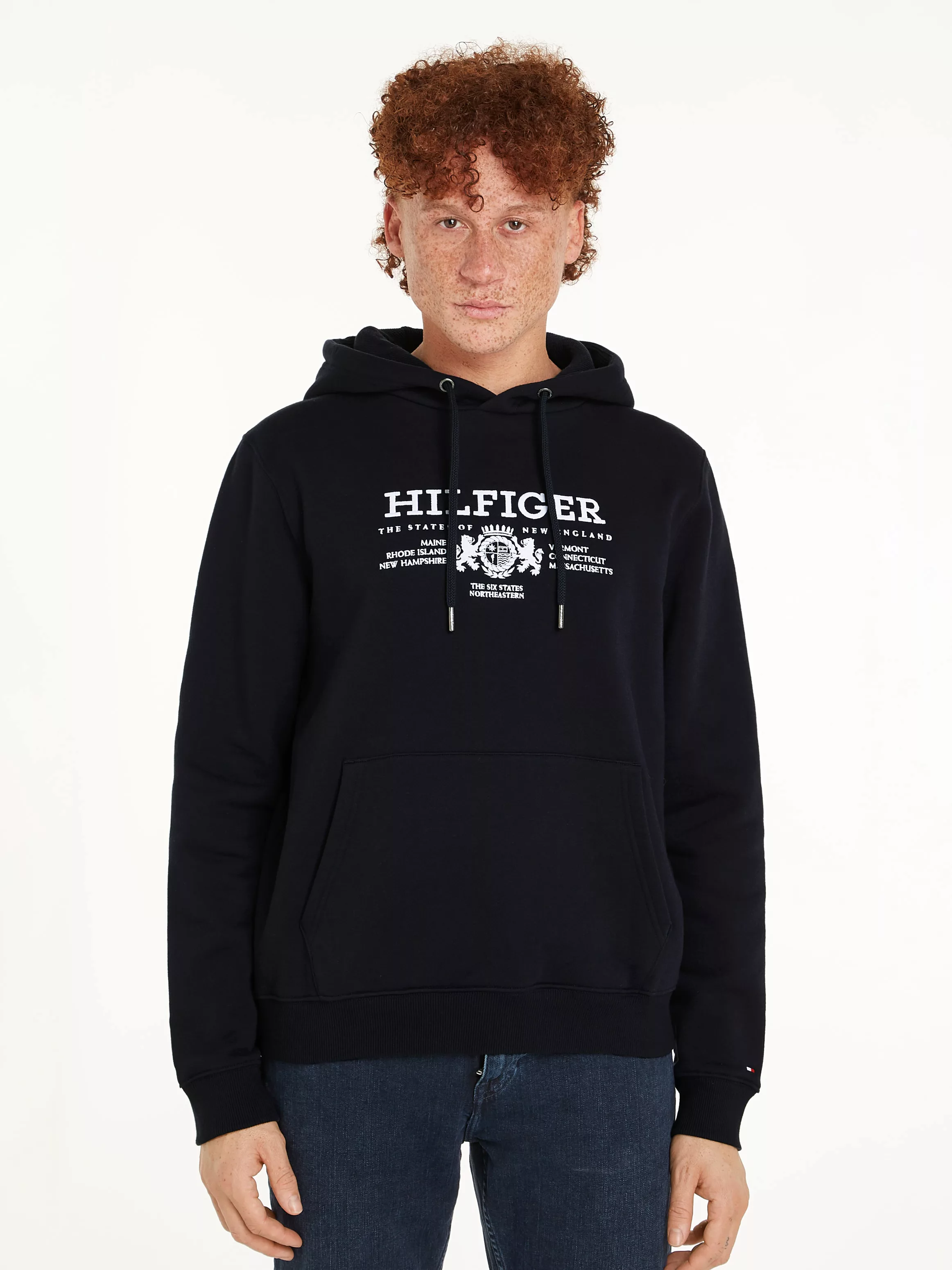 Tommy Hilfiger Hoodie "HILFIGER CREST EMRBO HOODY" günstig online kaufen