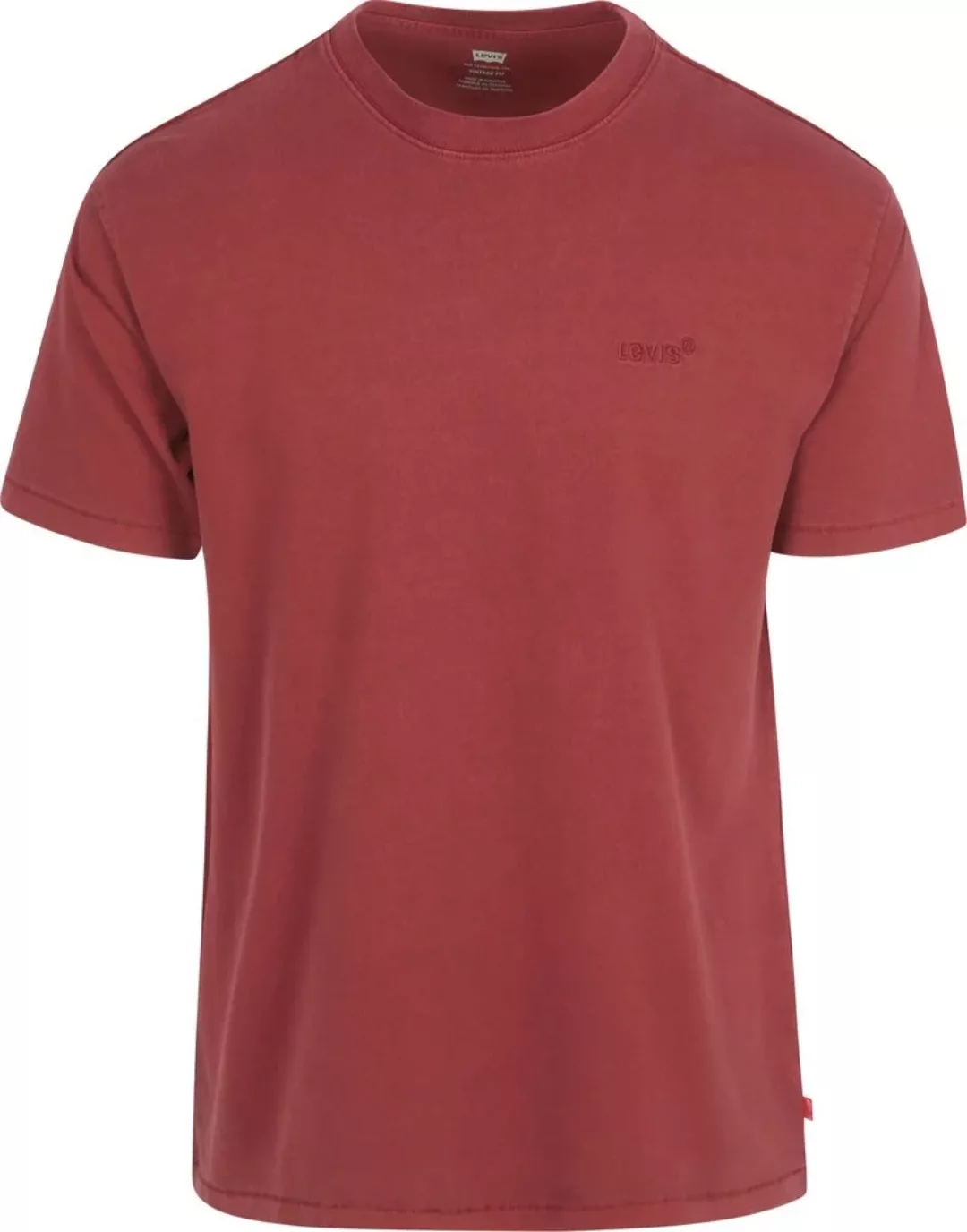 Levi's T-Shirt Tab Vintage Bordeaux - Größe M günstig online kaufen