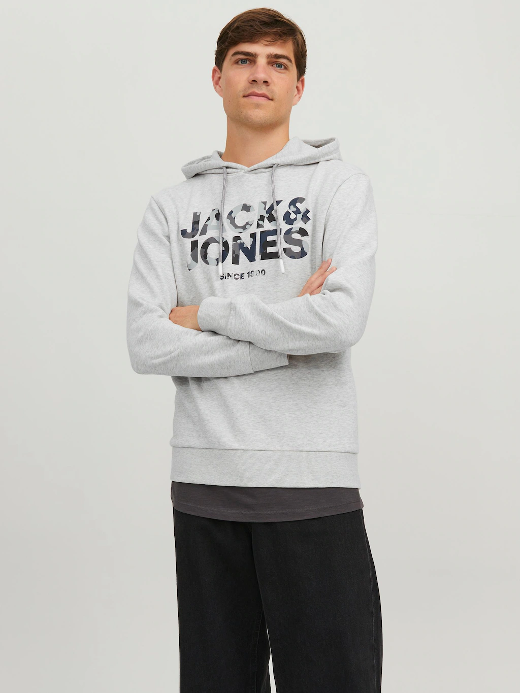 Jack & Jones Kapuzensweatshirt JJJAMES SWEAT HOOD günstig online kaufen