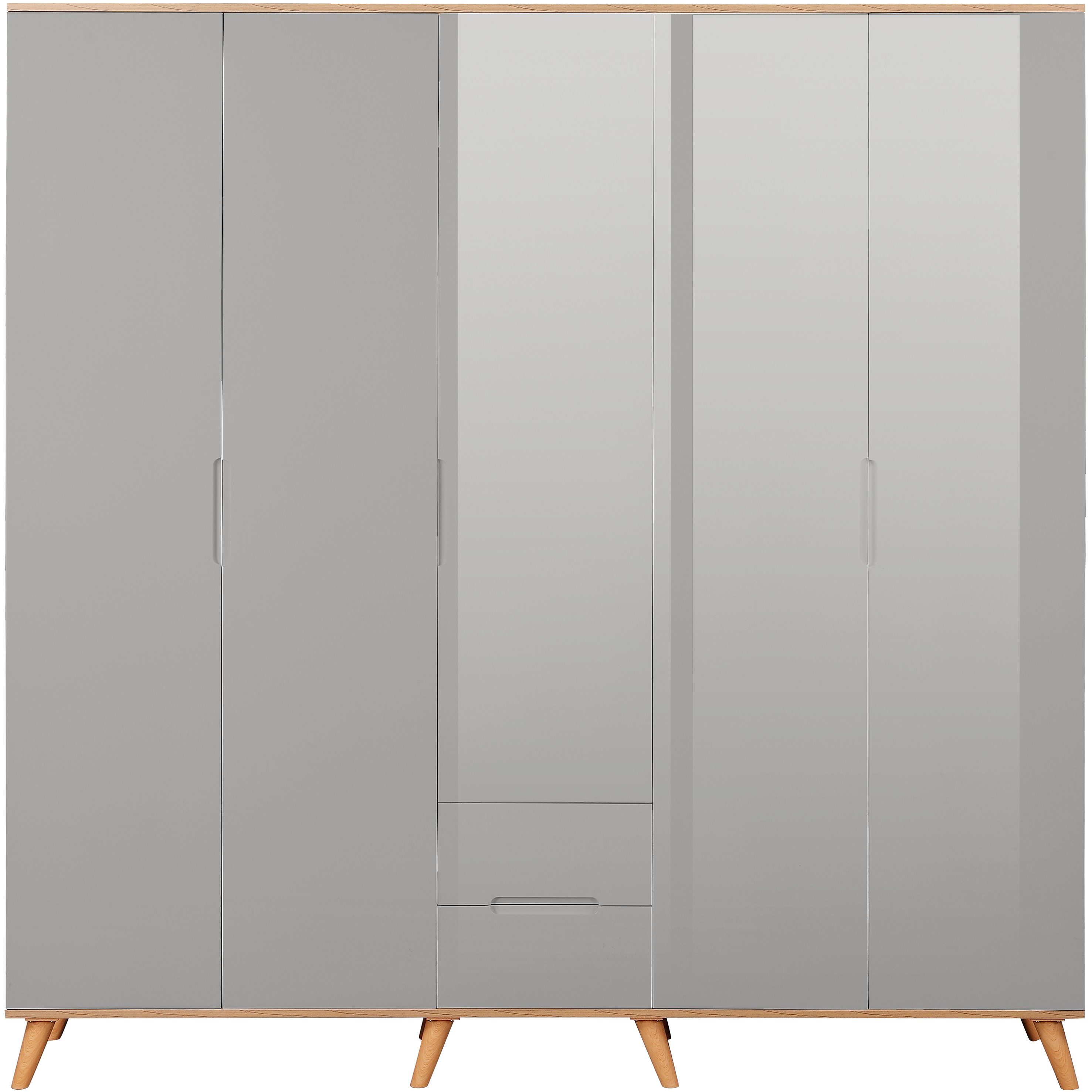 andas Kleiderschrank "Lund Schlafzimmerschrank Bestseller im skandinavische günstig online kaufen