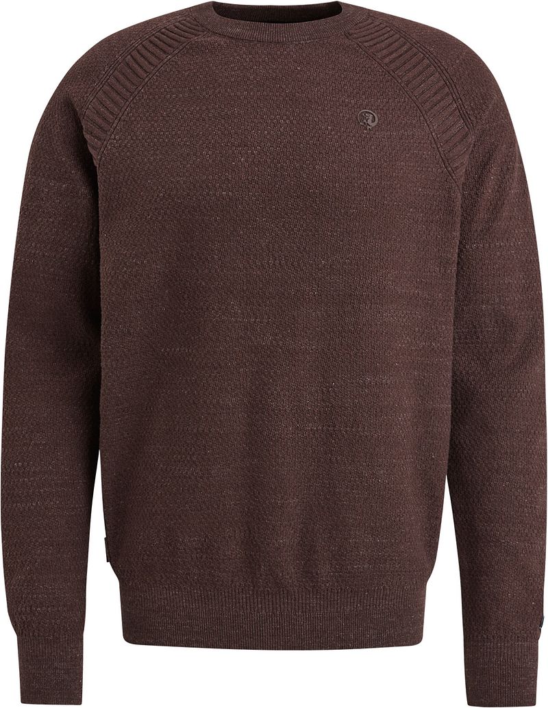 Cast Iron Pullover Heather Plated Braun - Größe L günstig online kaufen