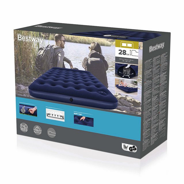 Bestway Luftbett Luftmatratze Bestway 203 x 152 x 28 cm günstig online kaufen