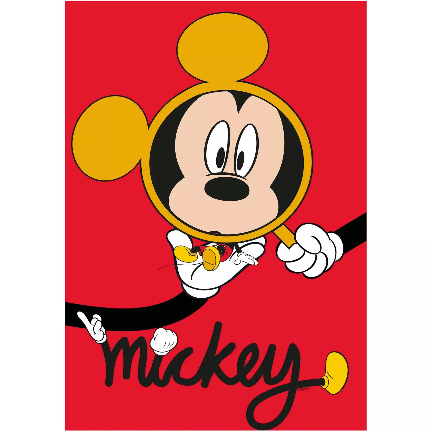 Komar Wandbild Mickey Mouse Glass 30 x 40 cm günstig online kaufen