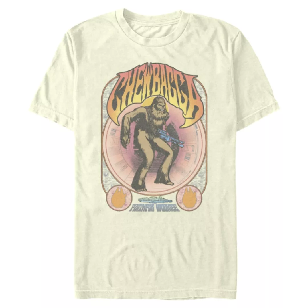 Star Wars - Chewbacca Dudebacca Psychadelic - Männer T-Shirt günstig online kaufen