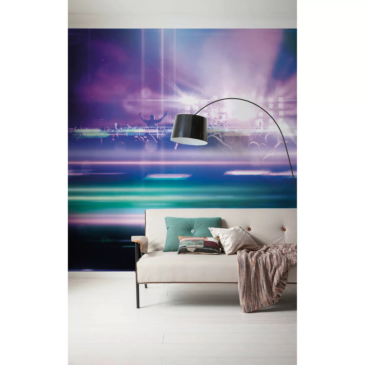 Komar Vliestapete »Open Air Electro«, 400x250 cm (Breite x Höhe), Vliestape günstig online kaufen