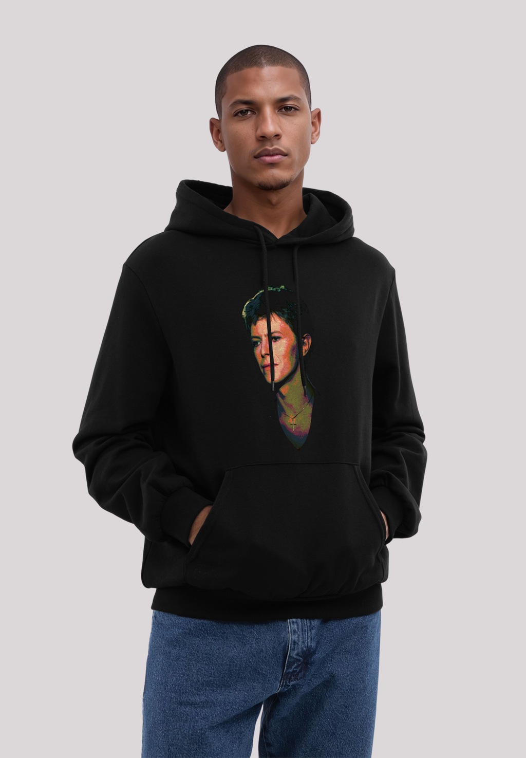 F4NT4STIC Kapuzenpullover "TV Times Pop Star David Bowie 1977", Premium Qua günstig online kaufen