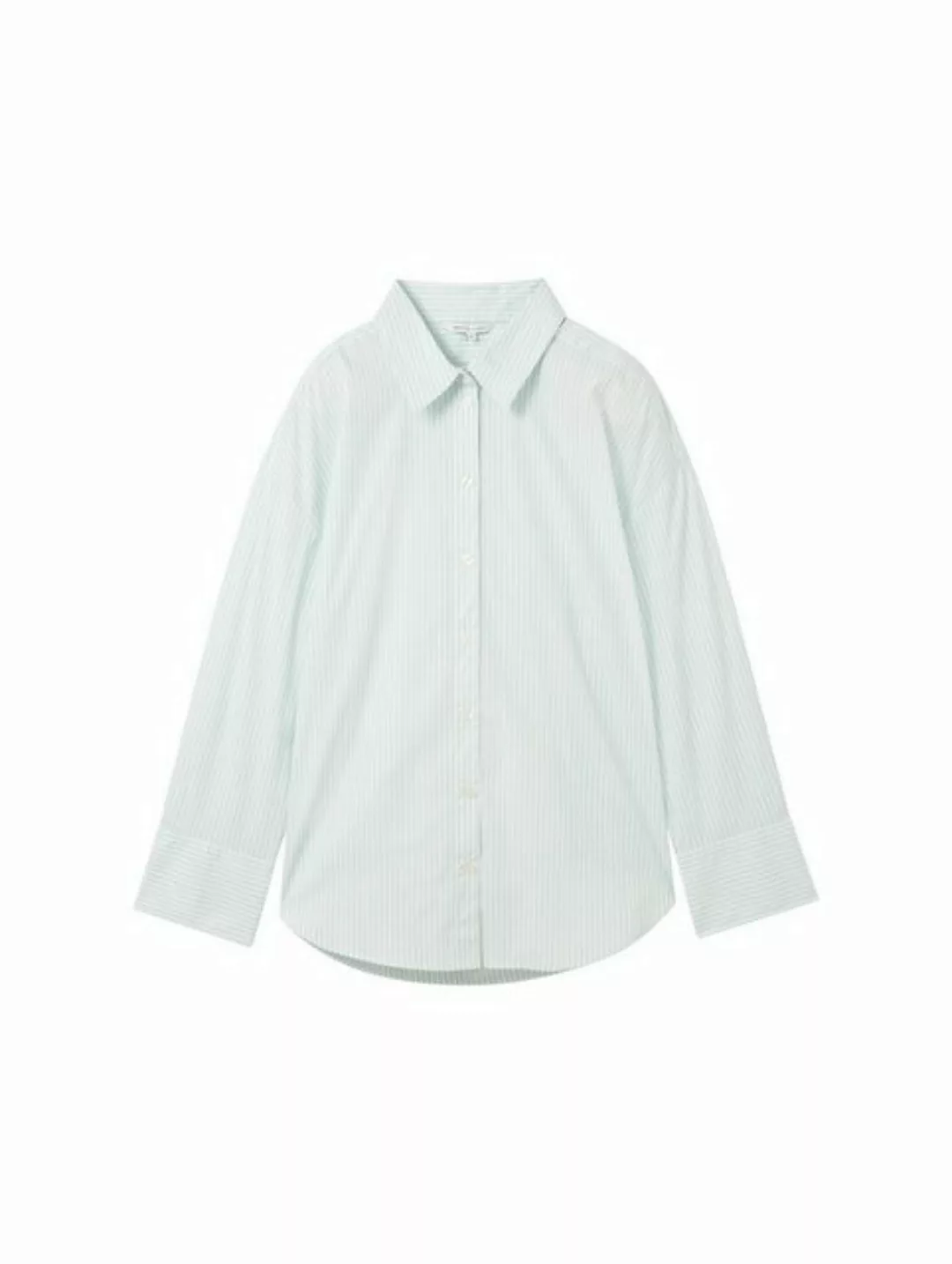 TOM TAILOR Denim Blusenshirt striped poplin shirt günstig online kaufen