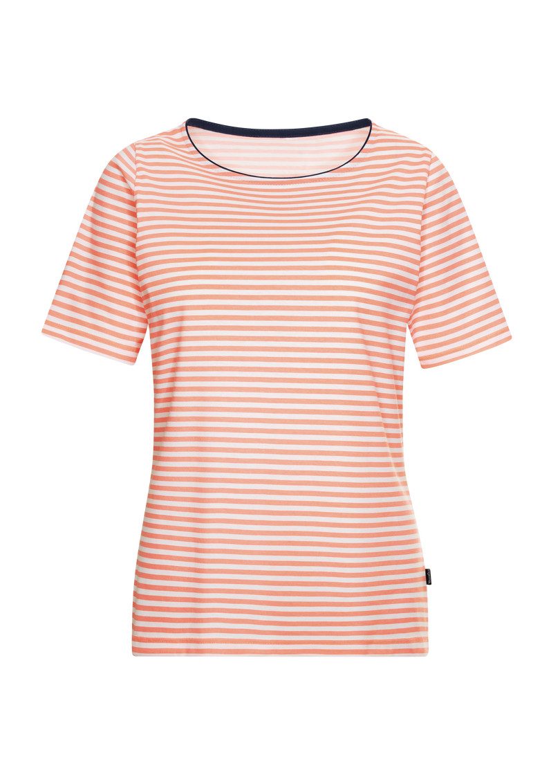 Trigema T-Shirt "TRIGEMA T-Shirt mit Streifenmuster", (1 tlg.) günstig online kaufen