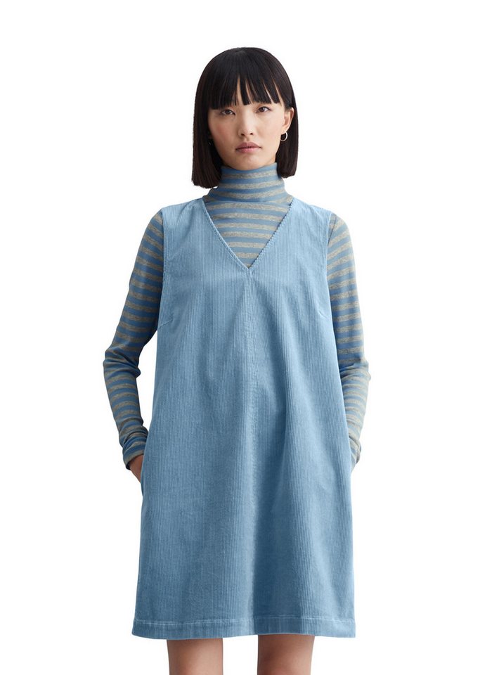 Marc O'Polo DENIM Minikleid aus elastischem Organic Cotton-Mix günstig online kaufen