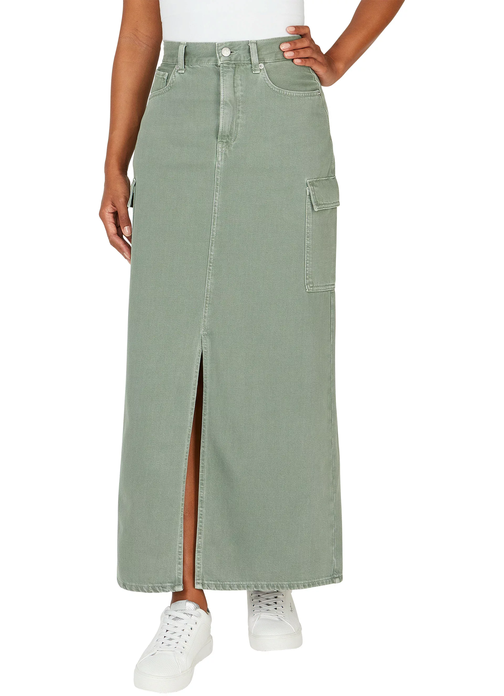 Pepe Jeans Jeansrock "MAXI SKIRT HW CLR", in trendy Maxilänge günstig online kaufen