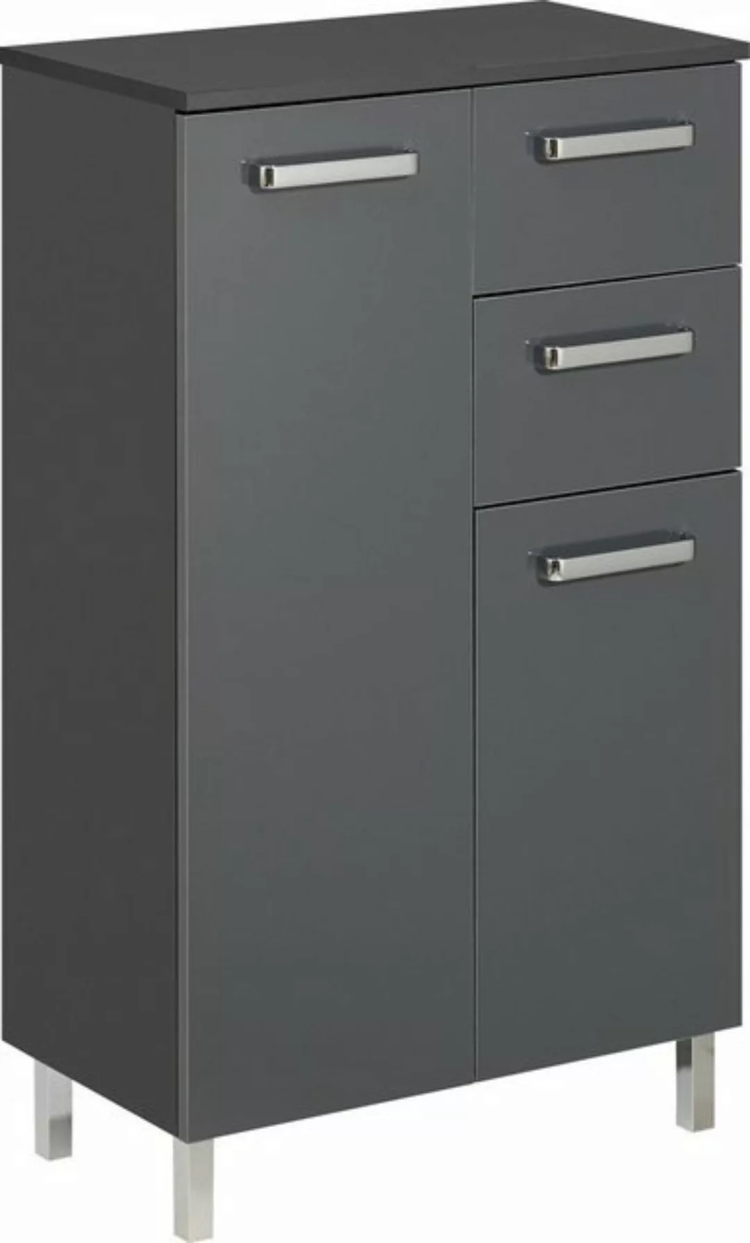 Saphir Unterschrank Quickset Badschrank mit 2 Türen, 2 Schubladen, 60 cm br günstig online kaufen