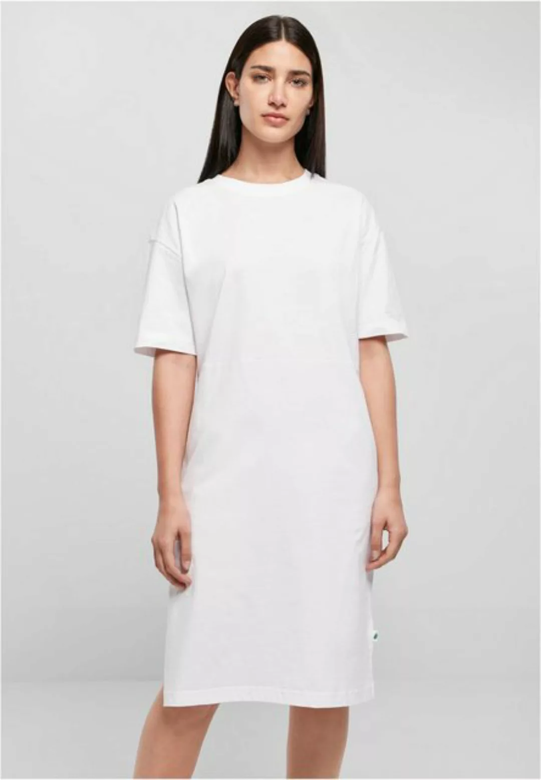 URBAN CLASSICS Shirtkleid TB4091 - Ladies Organic Oversized Slit Tee Dress günstig online kaufen