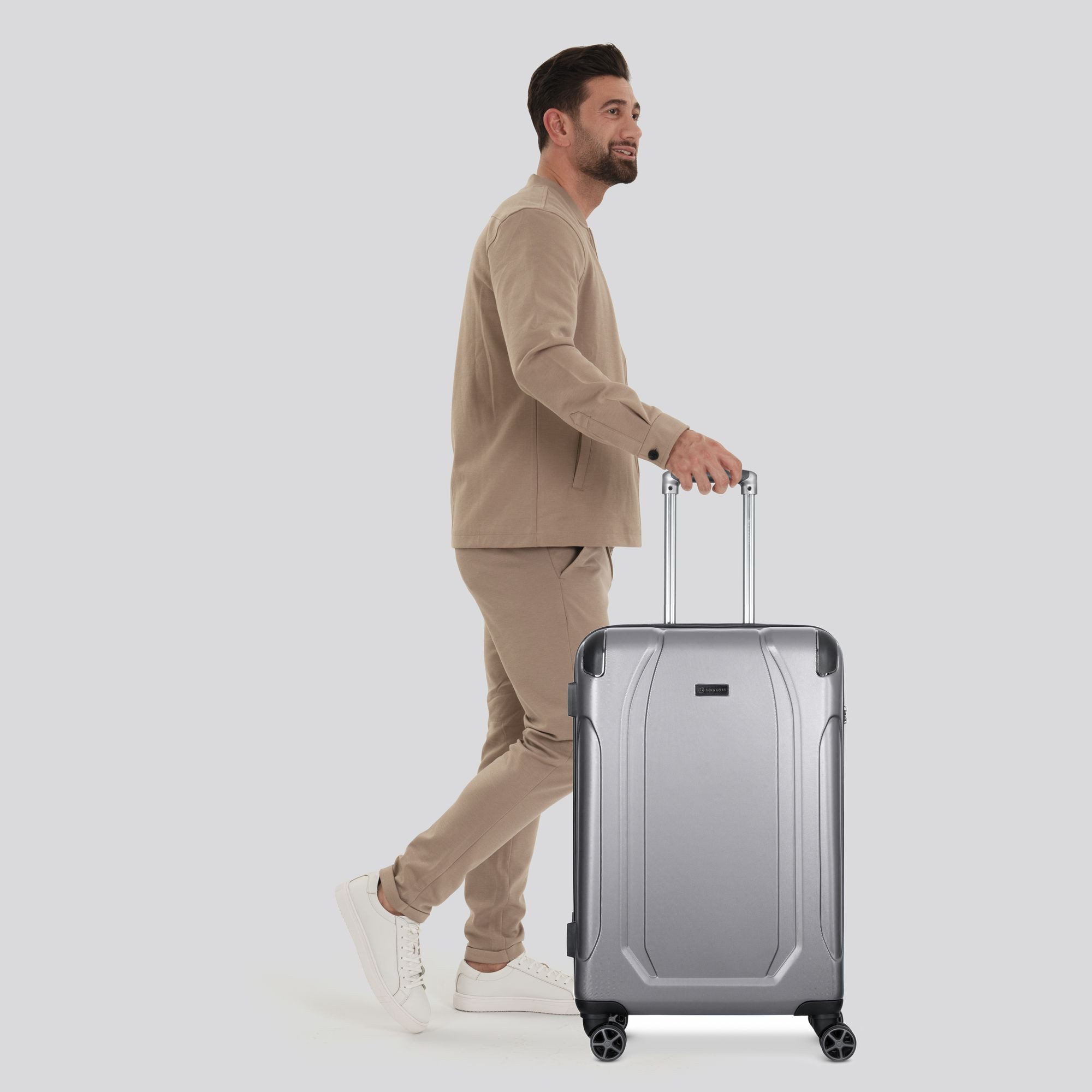 bugatti Hartschalen-Trolley Valencia, 4 Rollen, ABS günstig online kaufen