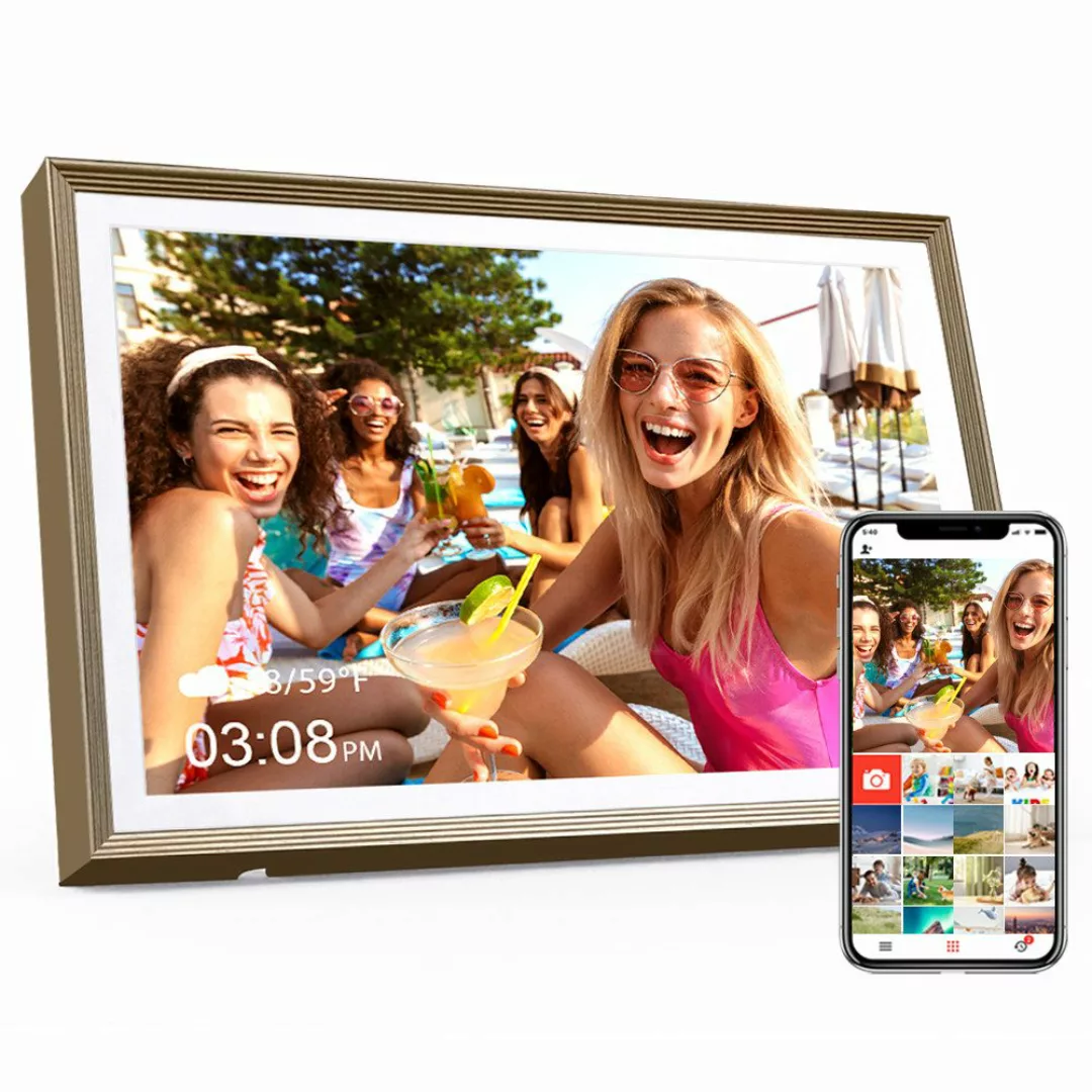 HT Elektronischer Fotorahmen 10,1 " Digitaler günstig online kaufen