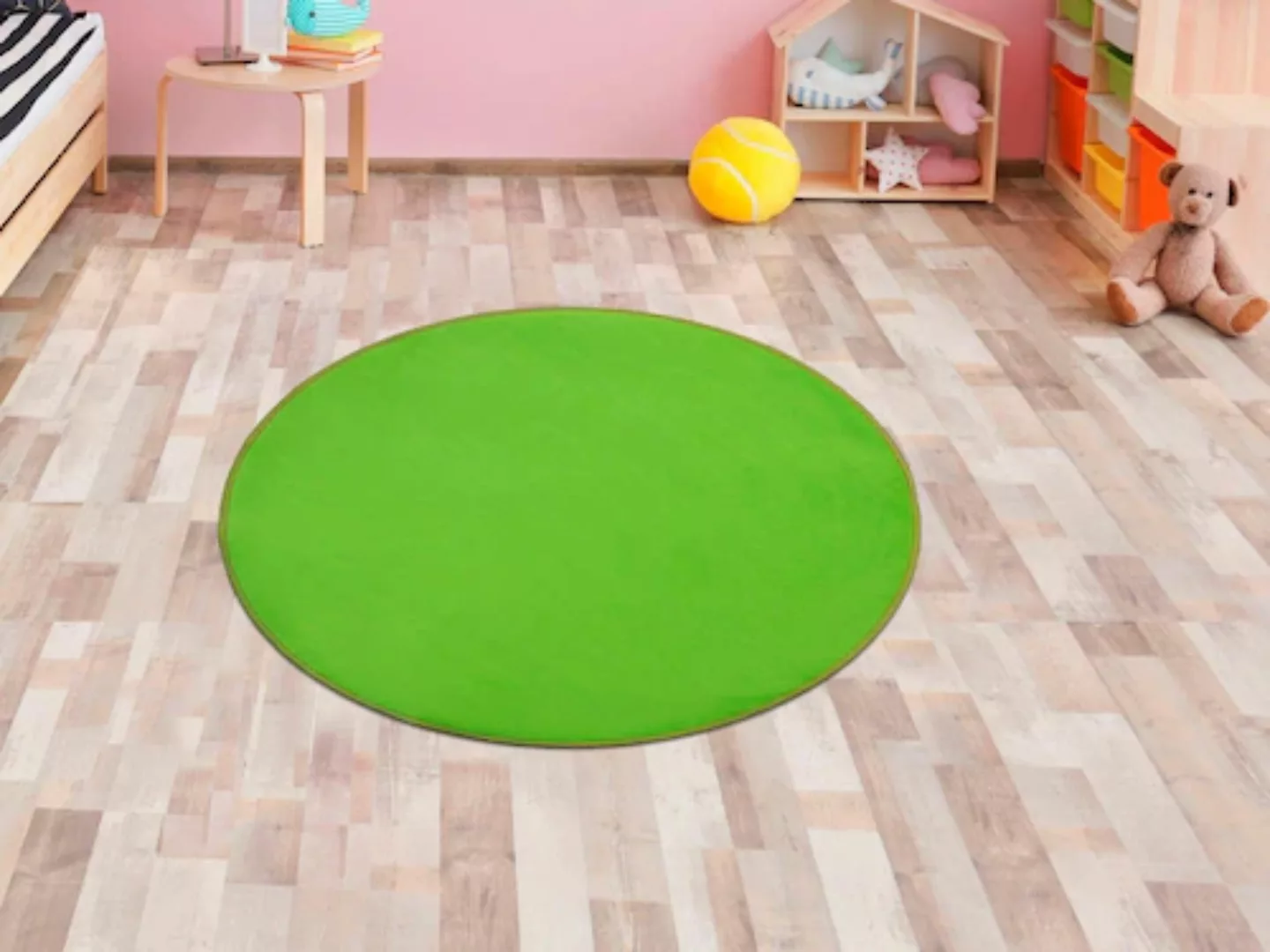 Primaflor-Ideen in Textil Kinderteppich »SITZKREIS«, rund, Spielteppich ide günstig online kaufen