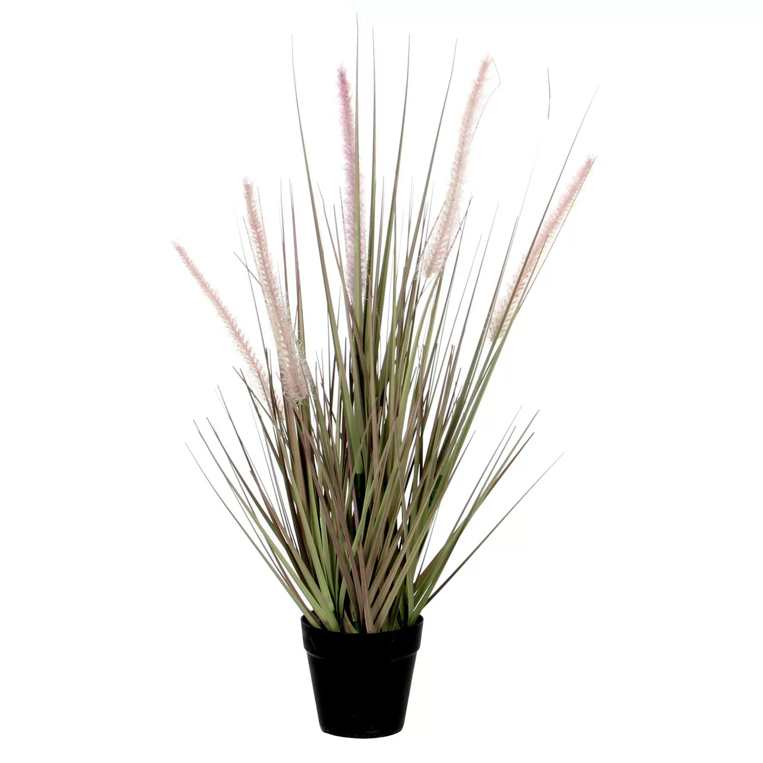 Mica Decorations Kunstpflanze Gras Dogtail im Topf Ø 30 cm x 53 cm Violett günstig online kaufen