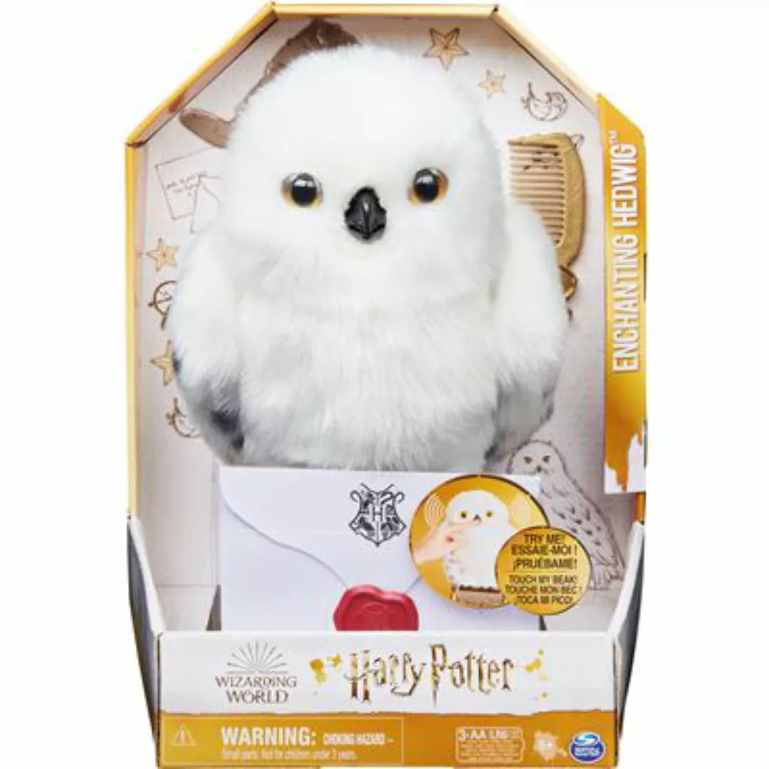 Spin Master 39760 Harry Potter - Interaktive Plüsch-eule Hedwig günstig online kaufen