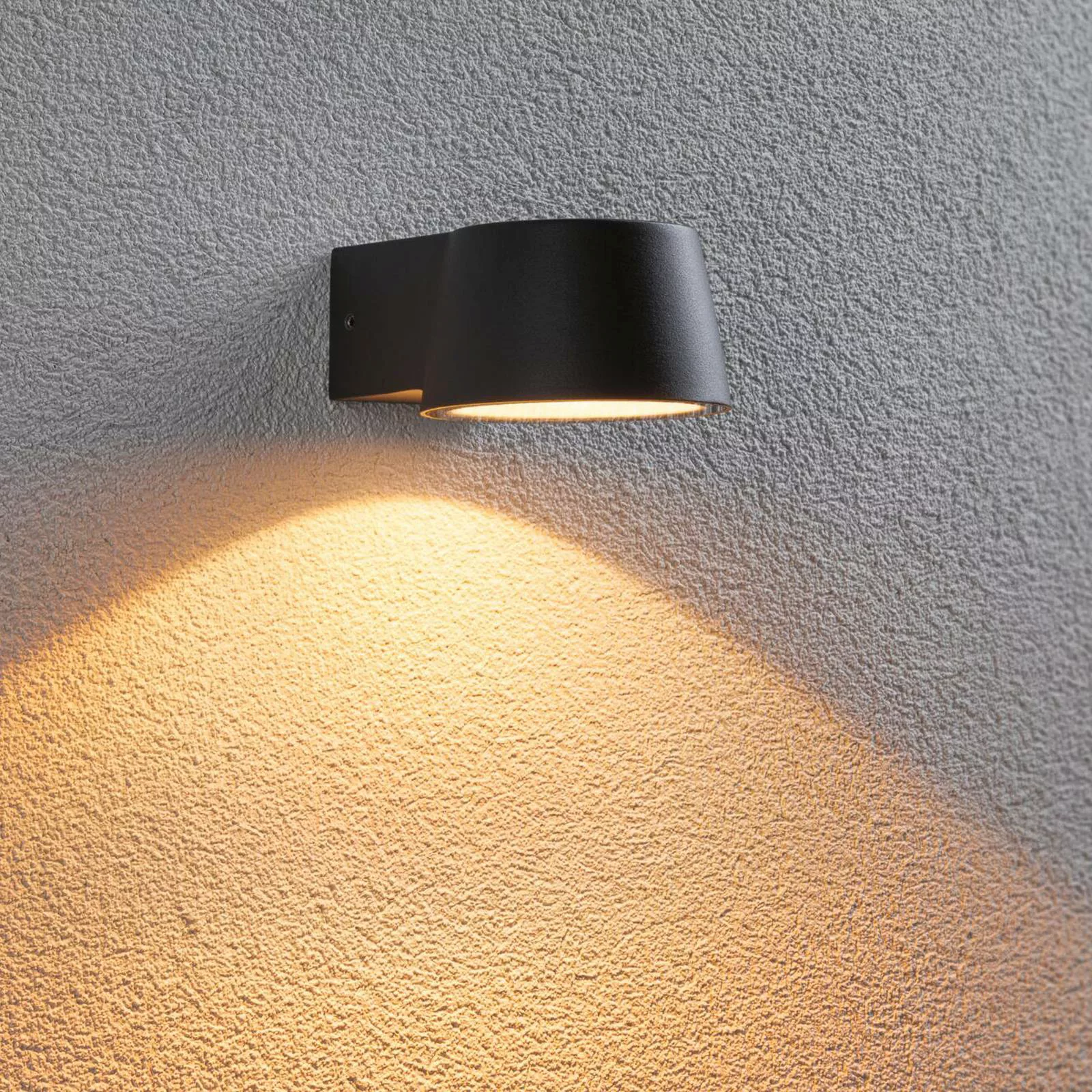 LED Wandleuchte Capea in Anthrazit 6W 550lm IP44 günstig online kaufen