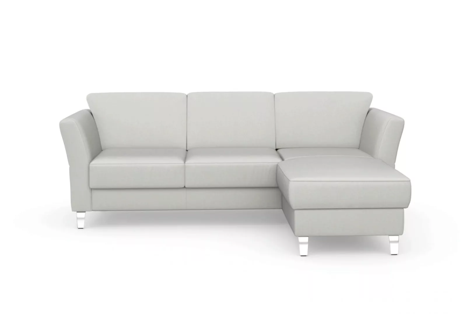 sit&more Ecksofa "Visby L-Form", wahlweise mit Bettfunktion und Bettkasten, günstig online kaufen