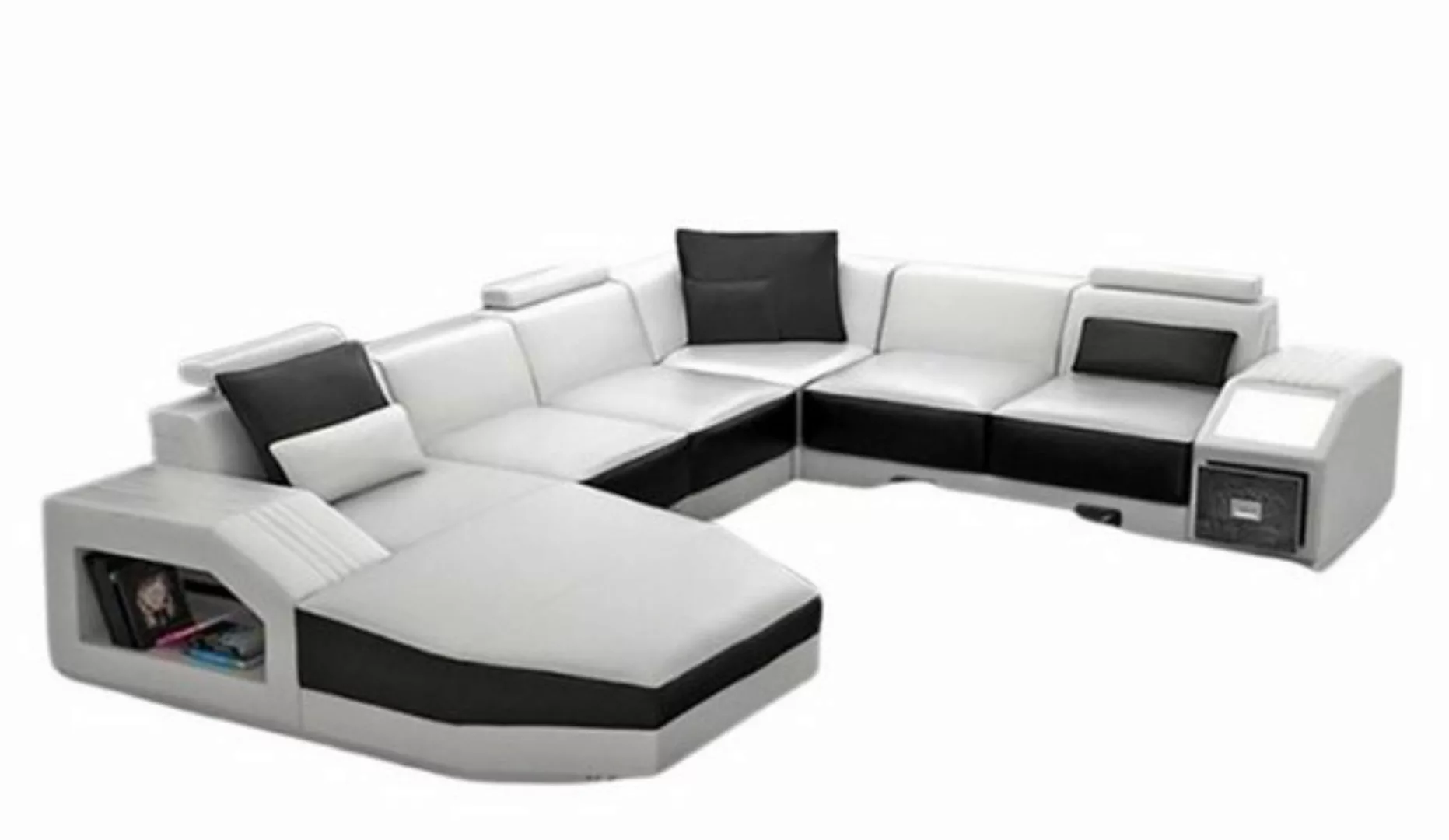 Xlmoebel Ecksofa Ecksofa U-Form Multifunktional Stauraum Modern Wohnzimmer günstig online kaufen