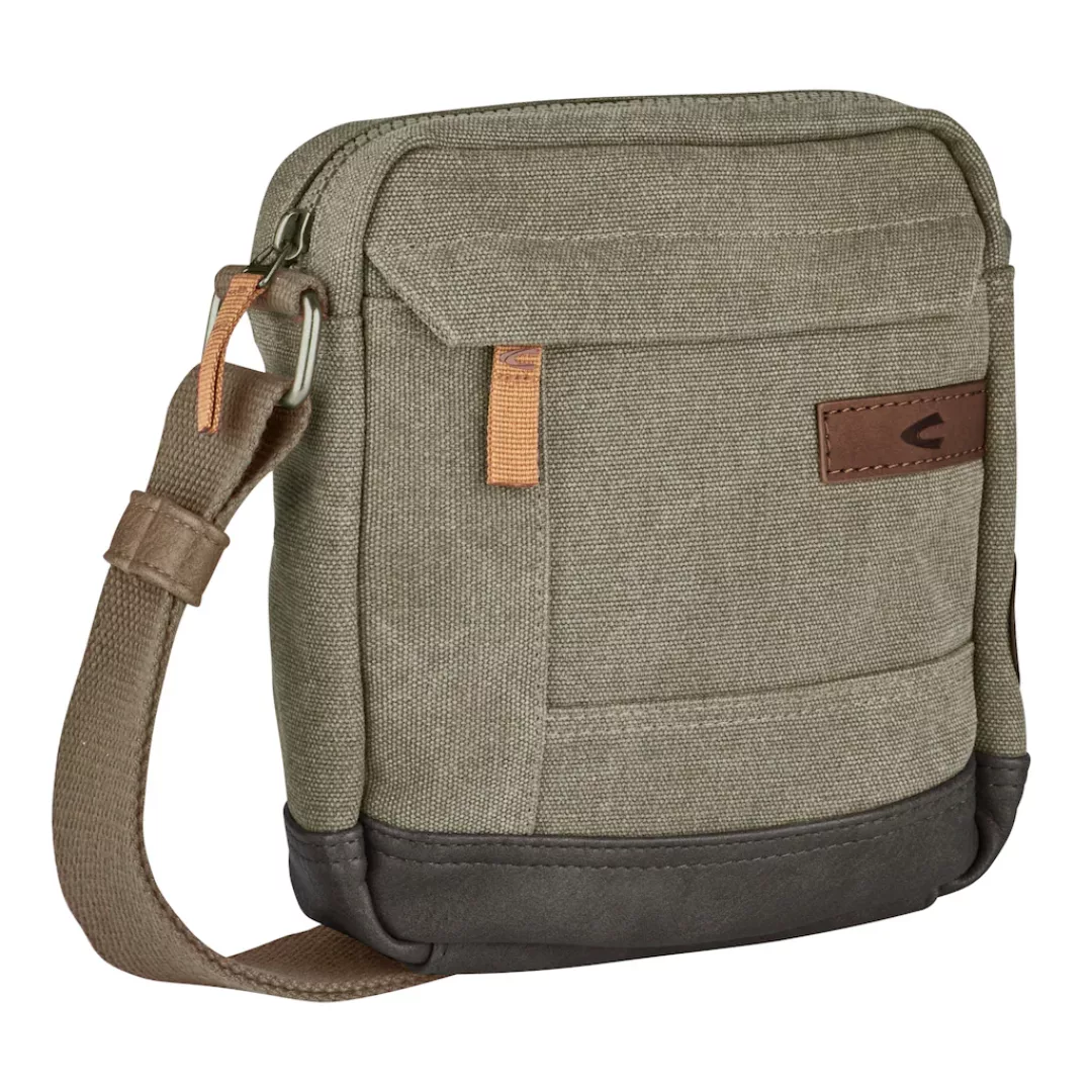 camel active Umhängetasche "Air", Canvas Modell aus weichem Lederimitat abg günstig online kaufen