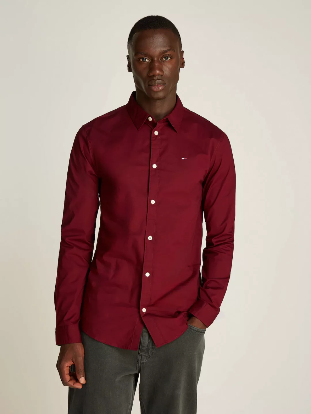 Tommy Jeans Langarmhemd "Sabim Stretch Hemd Shirt", Stretch Hemd, Premium, günstig online kaufen