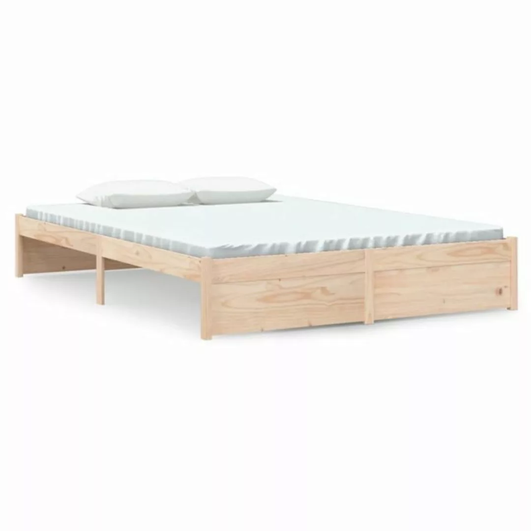 furnicato Bett Massivholzbett 140x200 cm Kiefer günstig online kaufen
