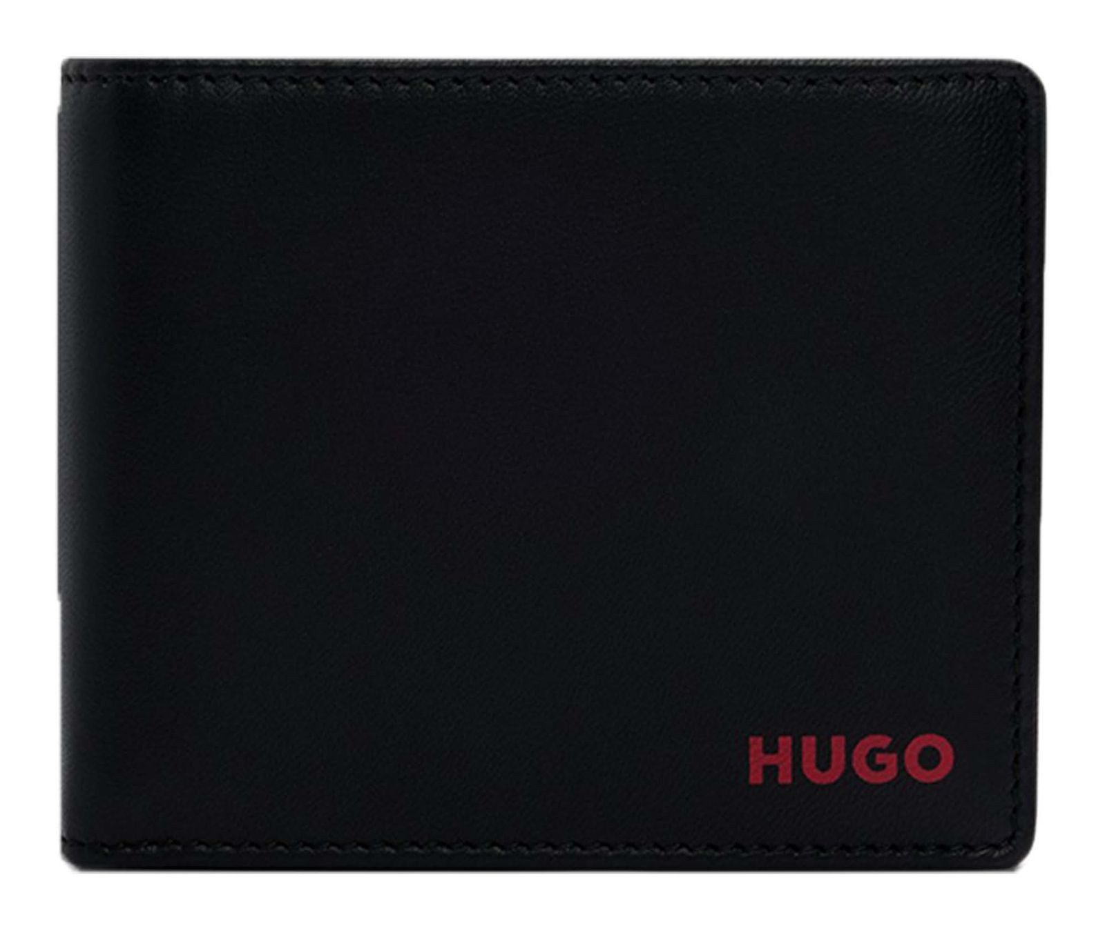 HUGO Geldbörse Trifold, aus echtem Schafsleder günstig online kaufen