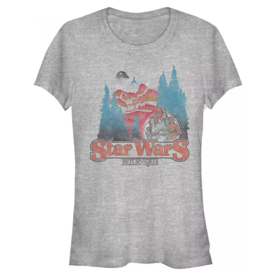 Star Wars - Gruppe Forest Moon Title - Frauen T-Shirt günstig online kaufen