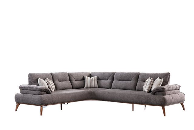 Villa Möbel Ecksofa Graphite, Set, mit Relax-/Bettfunktion durch verstellba günstig online kaufen