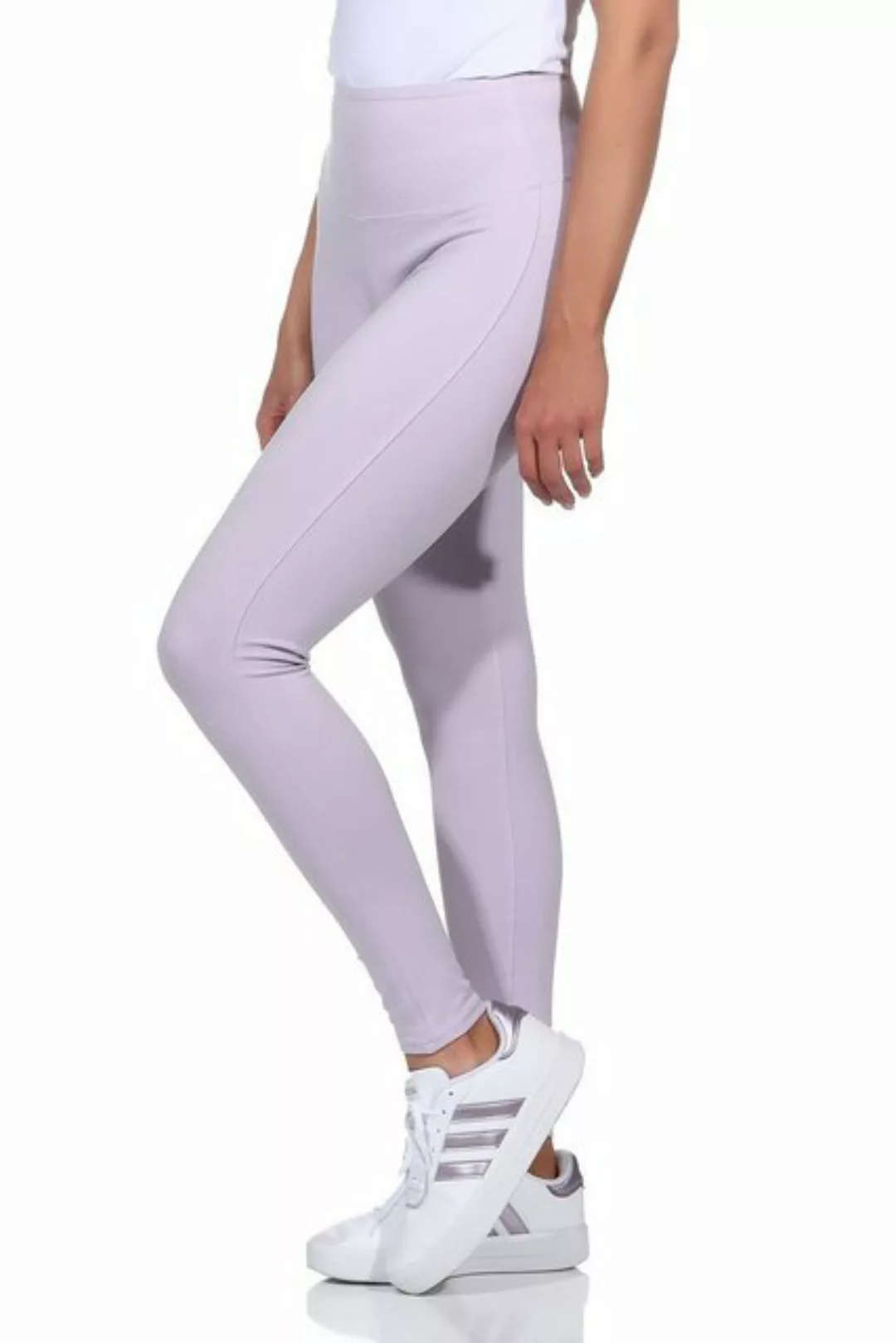 CLEO STYLE Leggings Damen Leggings 9007 S/M Flieder 9001 günstig online kaufen