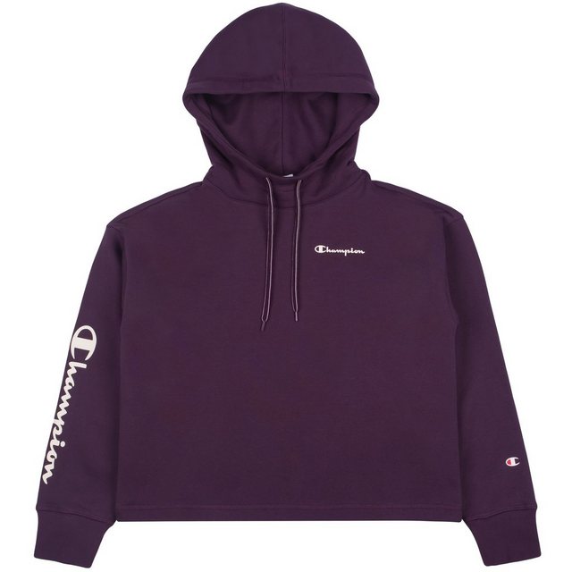 Champion Hoodie Champion Damen Kapuzenpullover Hooded Crop Top 113212 günstig online kaufen