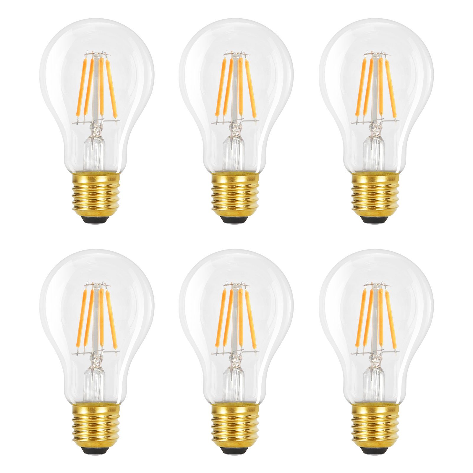 ZMH LED-Leuchtmittel E27 Glühbirne A60 Vintage günstig online kaufen