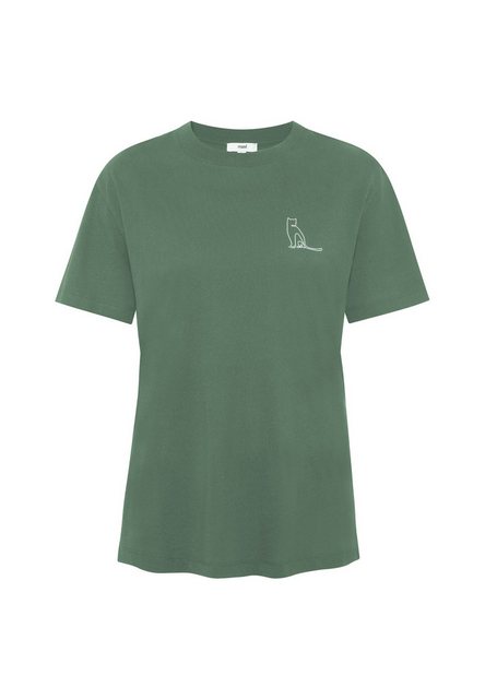 Mavi T-Shirt T-Shirt Rundhals Kurzarm Top Oberteil mit Print (1-tlg) 7608 i günstig online kaufen