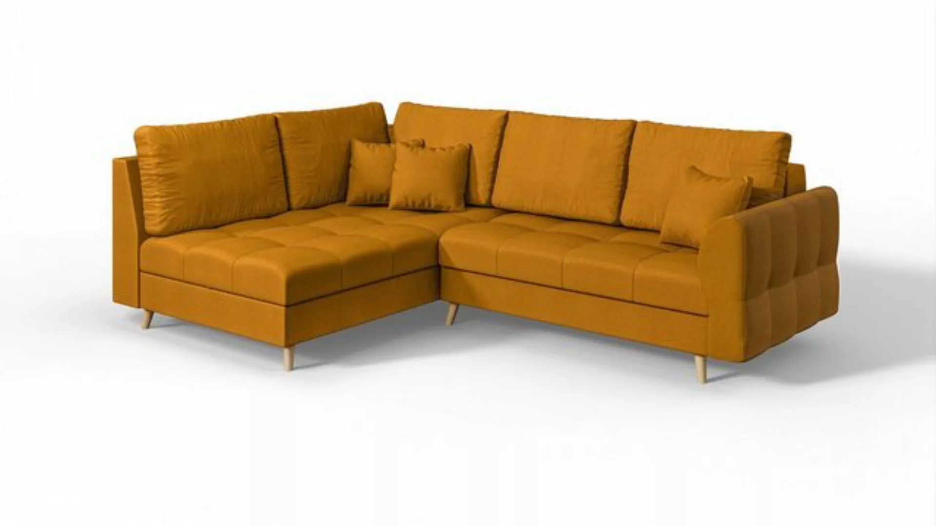 S-Style Möbel Ecksofa Cuba im skandinavischen Design, Ottomane links oder r günstig online kaufen