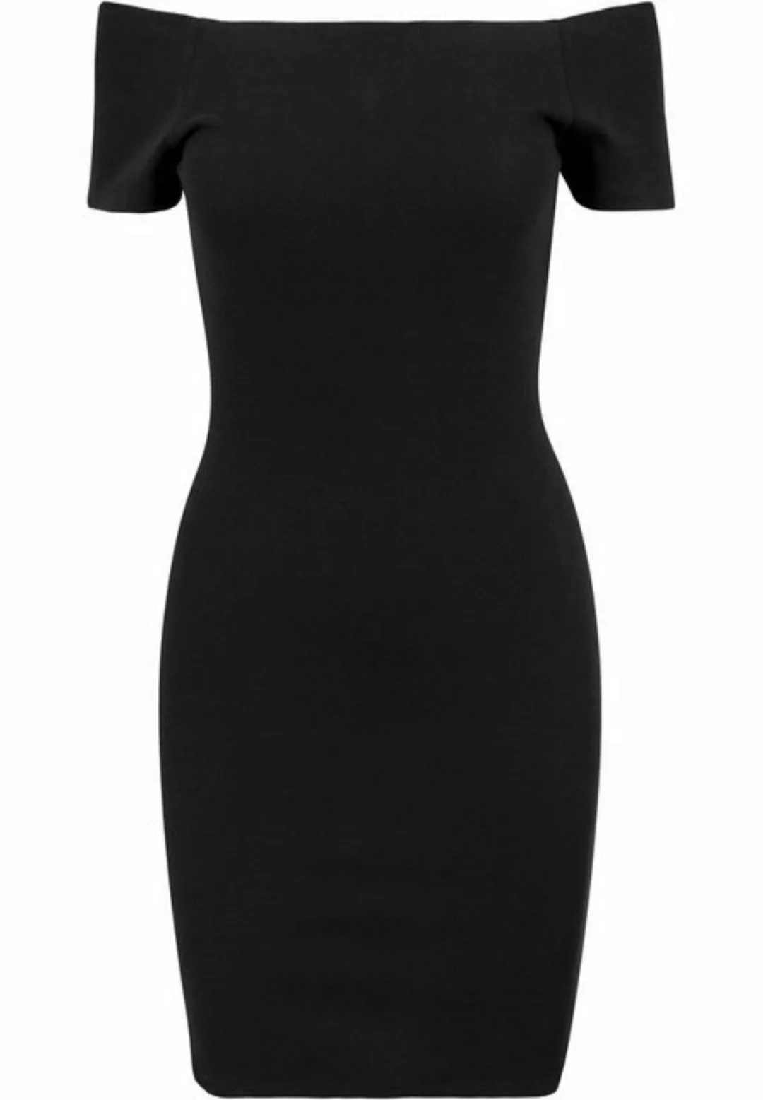 URBAN CLASSICS Jerseykleid TB1501 - Ladies Off Shoulder Rib Dress black XS günstig online kaufen