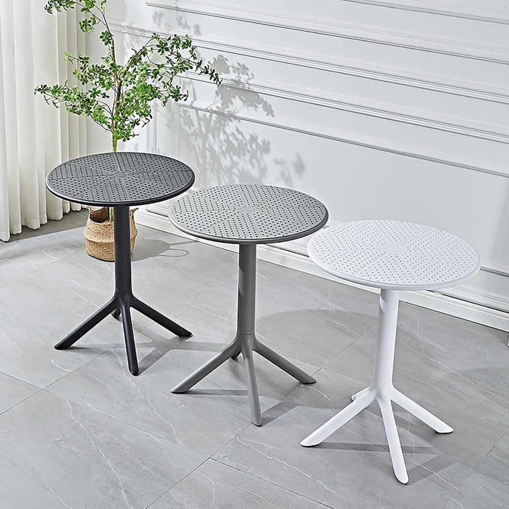 VORTIVO Gartentisch rund Ø 60 cm, günstig online kaufen