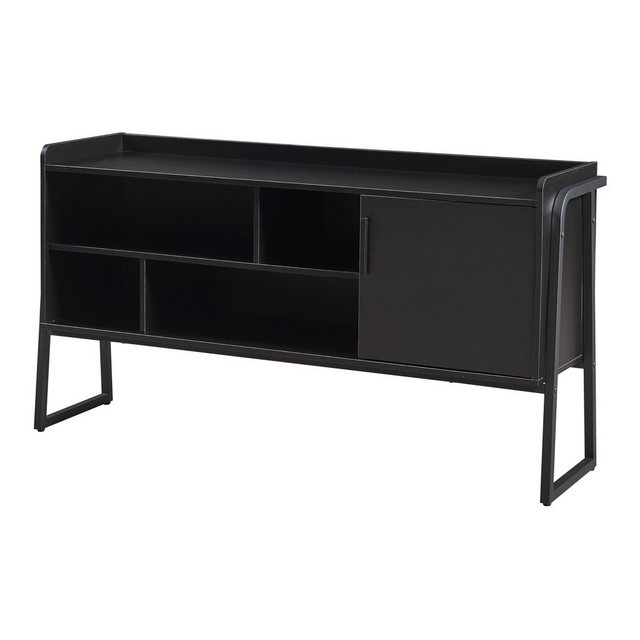 en.casa TV-Schrank Fernsehschrank »Storfjord« mit Metallgestell 120x34x63 c günstig online kaufen