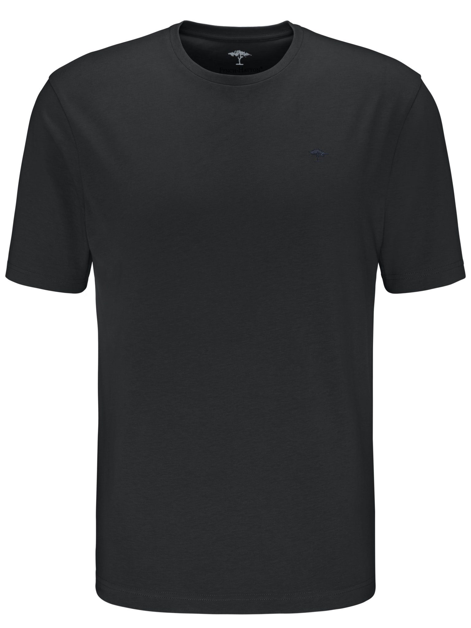 FYNCH-HATTON T-Shirt, mit Rundhals und Logo-Stickerei günstig online kaufen