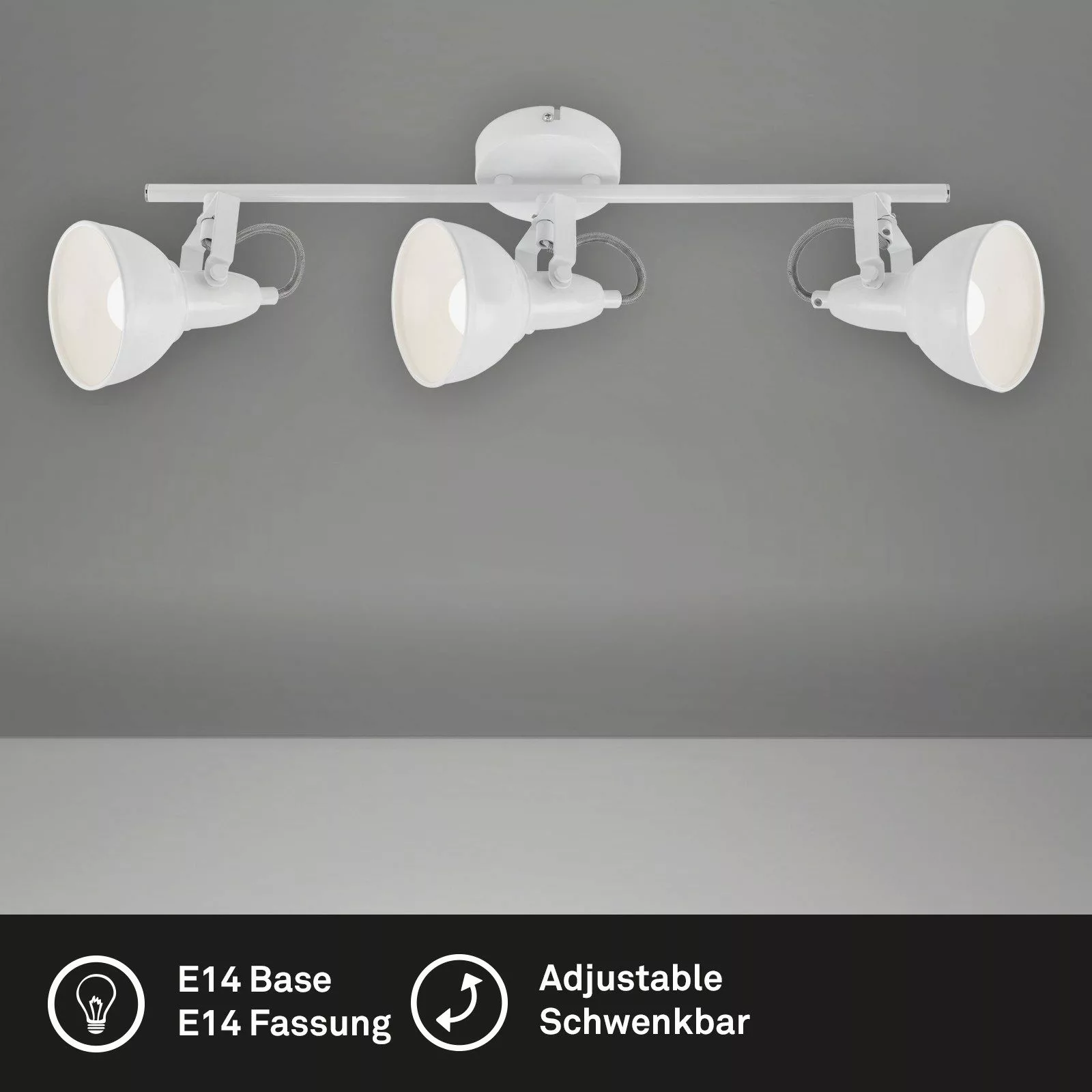 Briloner Leuchten Deckenleuchte Deckenlampe Wandlampe Innen günstig online kaufen